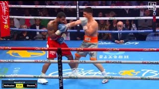 Bektemir Melikuziev vs David Stevens FULL FIGHT WBA WORLD TITLE ELIMINATOR [upl. by Anahsar]