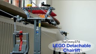 LEGO Detachable Chairlift  Ochsengipfel Express [upl. by Neraa]