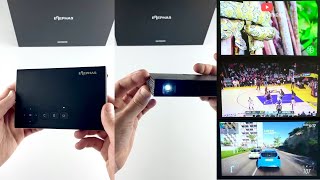 ELEPHAS A1 Unboxing  Pocket DLP Projector 2023 [upl. by Eidnarb]