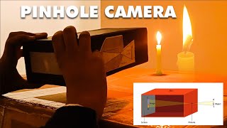 How to make Pinhole Camera for school project  Pinhole Camera Makin  Easy DIY Science Project [upl. by Ettennad]