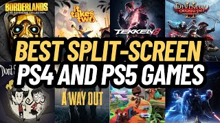 Best SplitScreen PS4 and PS5 Games for Fun Couch CoOp [upl. by Eyssej356]