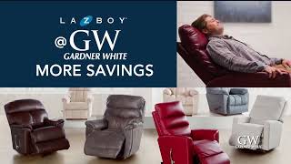 Relax in Style Garner White Lazy Boy Sale  Up to 60 Months No Interest tvcommercials lazyboy [upl. by Amathist]