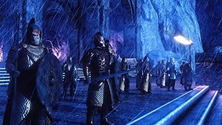 Battle of Helms Deep The Lord of the Rings 4K Cinematic [upl. by Enileve]