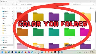 How to Color your folder with Folder Colorizer [upl. by Nnylyrehc72]