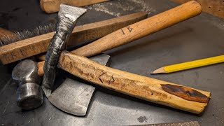 Crafting quotMoltenquot Chipping Hammer Handle [upl. by Tik]