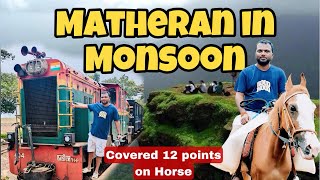 Matheran Tourist Places  Matheran Hill Station in Monsoon  Covered 12 pts on Horse  ShrikBucket [upl. by Aneeram425]