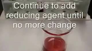 Test for Reducing Agent using acidified aquous potassium manganate [upl. by Serrano914]