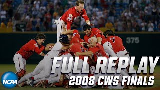 Fresno State vs Georgia 2008 CWS Finals  FULL REPLAY [upl. by Ymerrej583]