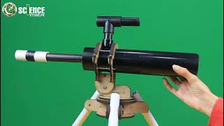 DIY Manual AltAzimuth Mount with Tripod Video Tutorial [upl. by Maurizio]