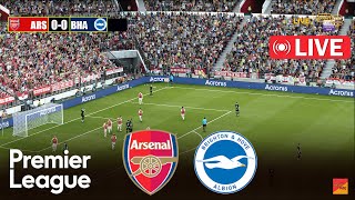 🔴LIVE  Arsenal vs Brighton  English Premier League eFootball PES 21 Gameplay PC [upl. by Olra358]