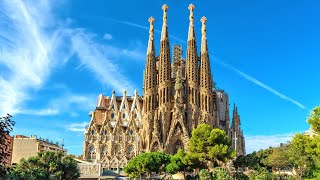 4K🇪🇸 Barcelona Spain Basilica of the Sagrada Família Gaudis glorious vision Oct 2022 [upl. by Tedi]