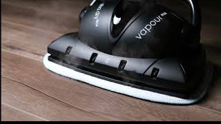 Euroflex VapourM2R Floor Steam Cleaner with Ultra Dry Steam Technology [upl. by Aerdno933]