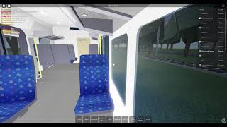 Roblox Stockholm Train Ride From Stockholm City T Centralen Central Station To Odenplan Station [upl. by Bridwell]