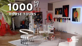 House Tours An Artists Bright LiveWork Loft in Bridgeport CT [upl. by Nerta]