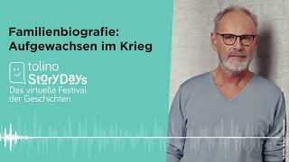 Familienbiografie Aufgewachsen im Krieg mit Reinhold Beckmann  tolino StoryDays 2023 Podcast [upl. by Dranoc340]