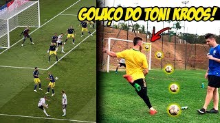 RECRIAMOS O GOL DE FALTA DO TONI KROOS X SUÉCIA [upl. by Audre]