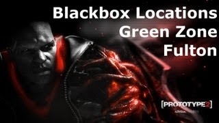 Prototype 2 Green Zone  Fulton Blackbox Locations [upl. by Warp765]