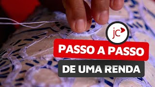 Aprenda o passo a passo de uma renda [upl. by Netsyrk]