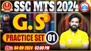 SSC MTS GK GS Classes 2024  SSC MTS GS Practice Set 2024  GS For MTS by Naveen Sir  RWA SSC Exams [upl. by Anatniuq]