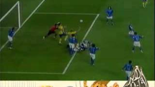 Ibrahimovics superb goal against Italy in 2004 [upl. by Vic]