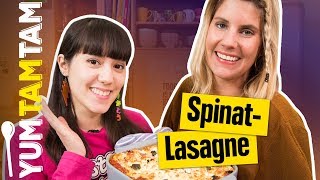 SPINATLASAGNE  Wir erfüllen EUREN REZEPTWUNSCH  yumtamtam [upl. by Rehsu]