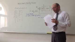 Routh Hurwitz Stability Criterion Part II First Example 24112013 [upl. by Goldina463]