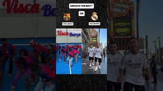 VISCA BARÇA Vs HALA MADRID shorts dance music halamadrid viscabarça laliga [upl. by Elisha815]