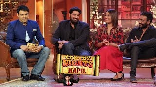 Comedy Nights With Kapil  AjaySonakshi Promote Action Jackson On Sets [upl. by Nnahtur]