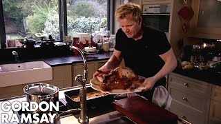 Roast A Turkey With Gordon Ramsay [upl. by Ulphiah]