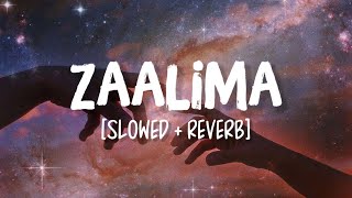 Zaalima SlowedReverb Song Lyrics  Raees [upl. by Huppert]