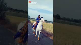 woman horse ride 🦄🦄🦄🦄👏 [upl. by Puff]