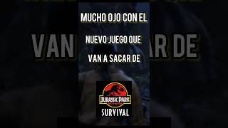 OJO CON EL NUEVO JUEGO DE JURASSIC PARK jurassicpark viral wow lol short dinosaurs jurassic [upl. by Nwatna574]