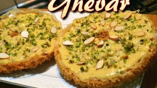 Ghevar How to make Ghevar at home  Malai Ghevar  Rabdi Ghevar with all Halwai Secrets [upl. by Rhtaeh]