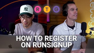 How to Register on RunSignup [upl. by Ellenwahs]