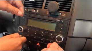 How To Install 7” Inch RNS Android Car Stereo System In Vw [upl. by Zeph302]