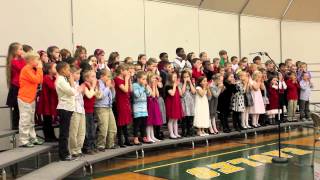 Very Cute Jolly Old Saint Nicholas Sung by Kids [upl. by Nilo988]