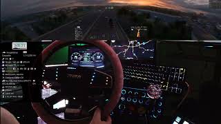 American Truck Simulator is Beautiful 3 Monitors Dual GPU 151 DX12 [upl. by Pulchi988]