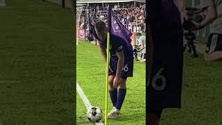 Paolo Del Piccolo taking a corner kick for Louisville City soccer louisville loucity [upl. by Katrine]