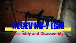 NEGEV NG7 762X51mm  Assemble and Disassemble [upl. by Hurwit436]