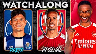 FC Porto v Arsenal Champions League Live Watch along [upl. by Adena226]