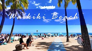 Another Beautiful Day in Waikiki Beach  4K Walking Tour [upl. by Pentha]