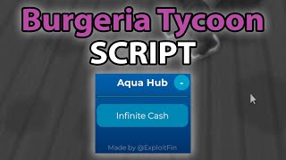 Burgeria Tycoon script – INF Cash [upl. by Marieann]