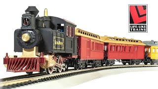 LifeLike HOScale Teakettle Good amp Plenty Locomotive amp AHM Passenger Cars Model Train Set Unboxing [upl. by Llebanna933]