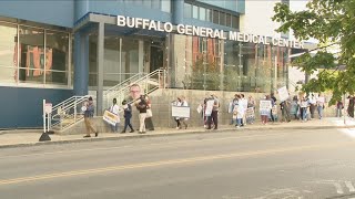 First Day of the UB Medical Resident Strike [upl. by Nitram]