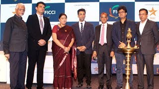 UNCUT  Karan Johar At FICCI Frames 2018 With Smriti Irani [upl. by Patric51]