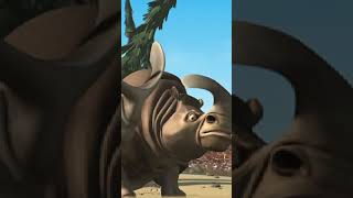 Ice Age  Mammoth vs Rhinos 🐘💪🦏 iceage youtubeshorts mammoth [upl. by Selrahc477]