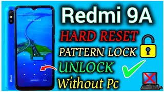 How To Hard Reset Redmi 9A  redmi 9a hard reset kaise kare [upl. by Gokey365]