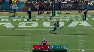 Jamal Agnew 109YARD TOUCHDOWN  Jaguars vs Cardinals [upl. by Ellenar]