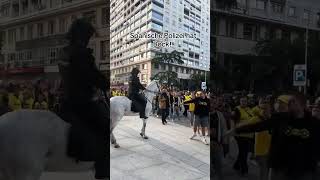 Madrid Spanish police v Dortmund fan ACAB ultras [upl. by Chaddie]