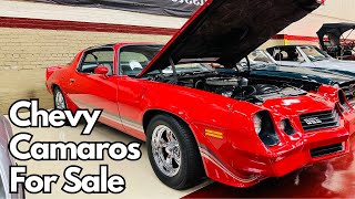 Classic Chevy Camaros For Sale in North Carolina [upl. by Brockie]